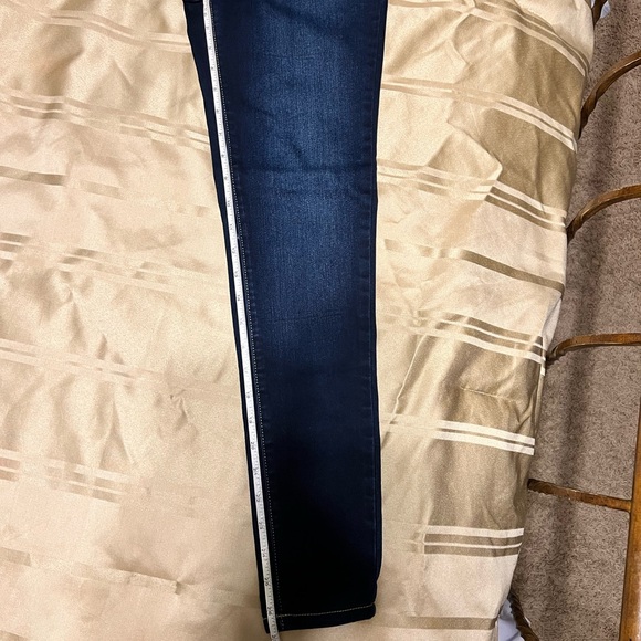 Kancan mid rise skinny jean, dark denim, size 24 - Picture 6 of 7